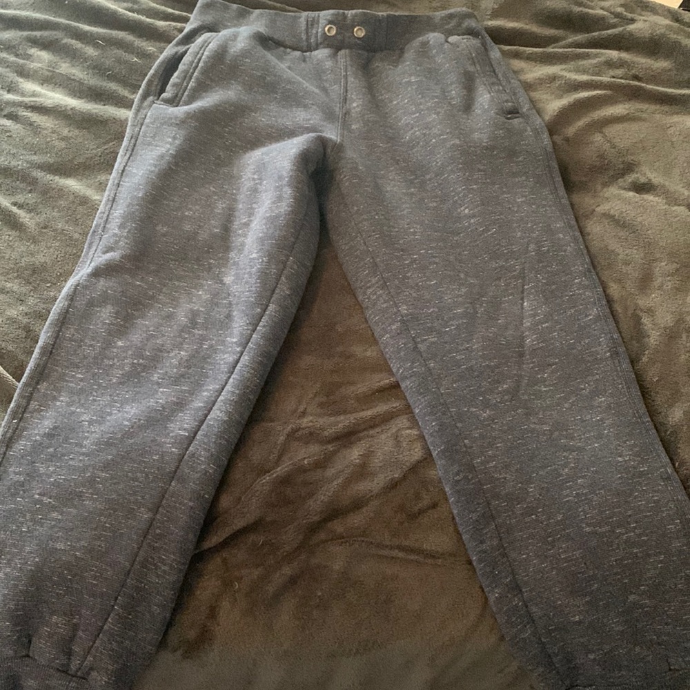 Navy blue sweat pants